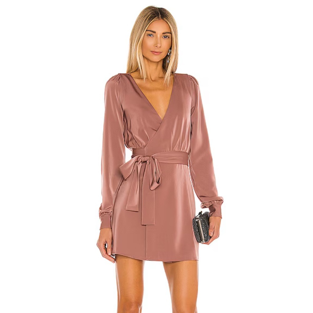 ✨New with tags NBD JANET MINI DRESS IN MAUVE, small